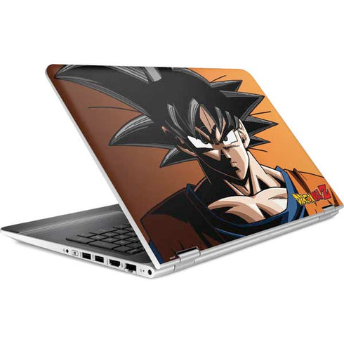 Dragon Ball Z Goku Portrait HP Pavilion Skin
